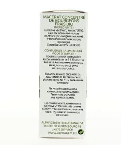 Cassis (ribes nigrum) bourgeon BIO, 15 ml